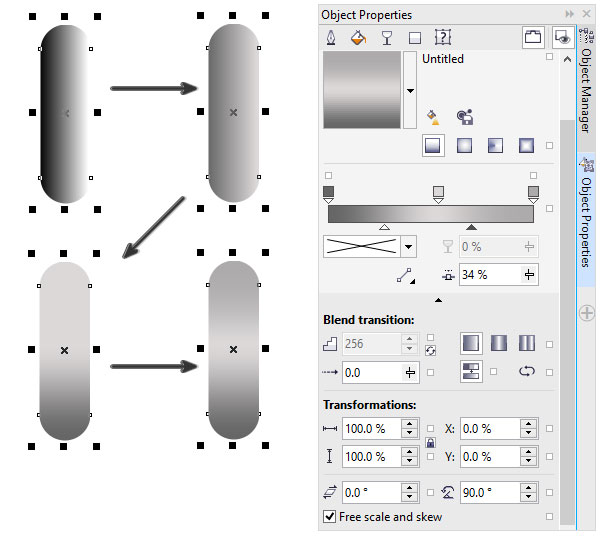 Applying a Linear Gradient