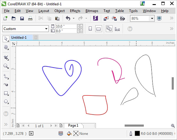 The Freehand Tool