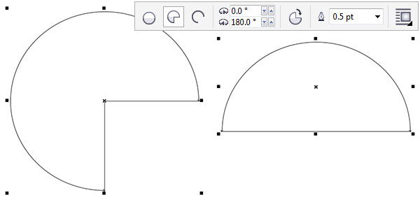 Change the shape of an ellipse easily