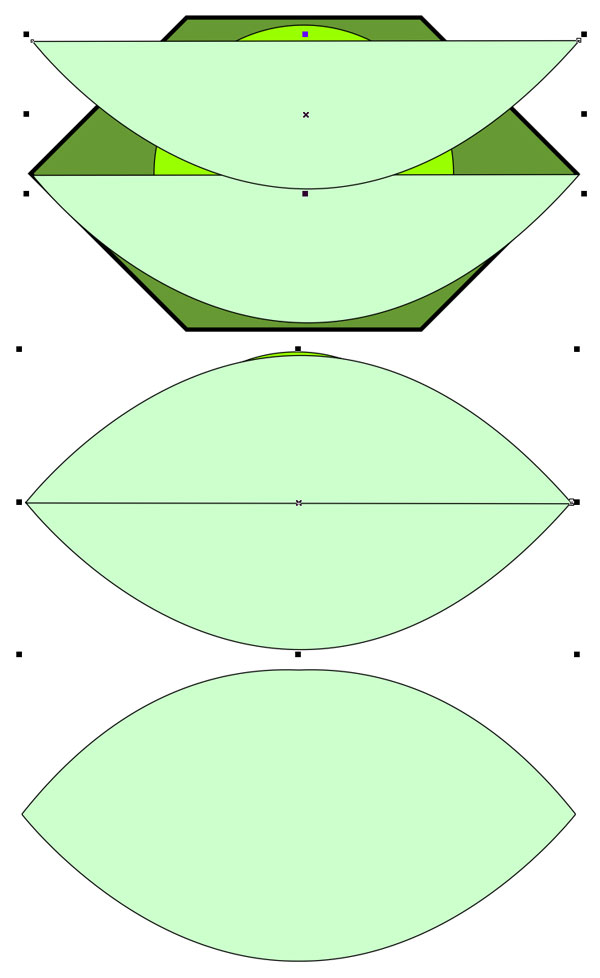 Create the eye shape