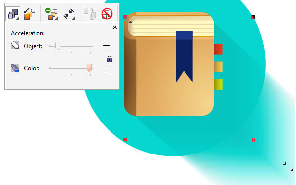 Adjust the object and color acceleration settings