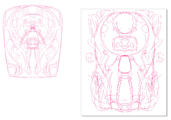 import your sketches into the working file