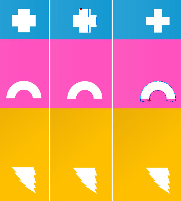 Place and alter additional perfect shapes as needed