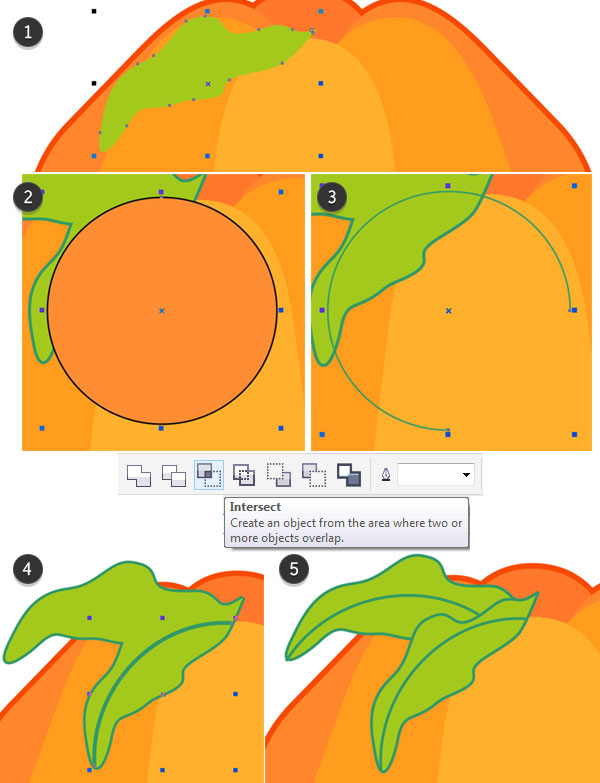 Using the Arc Feature of the Ellipse Tool