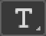 Photoshop Horizontal Type Tool.