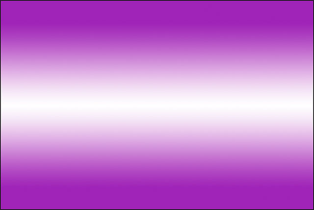 The same gradient with the Background layer turned on. 