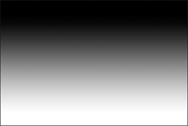 A vertical black to white gradient drawn with the Gradient Tool. 