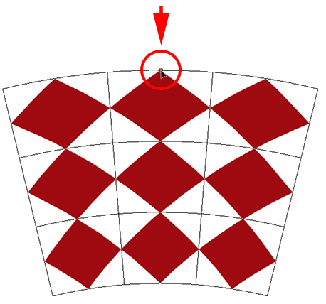 The Bend handle for the Arc warp style.