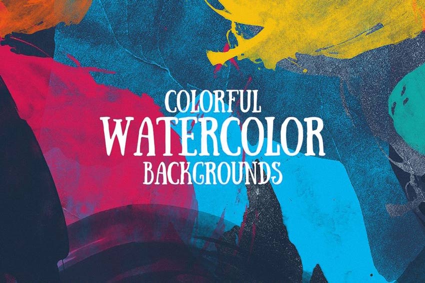 Colorful Watercolor Backgrounds