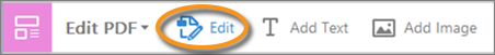 Edit text & image tool Edit text & image tool