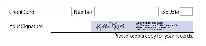 Certificate-based signature in a PDF form Certificate-based signature in a PDF form