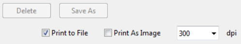 Print to file