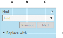 Find Toolbar in Acrobat