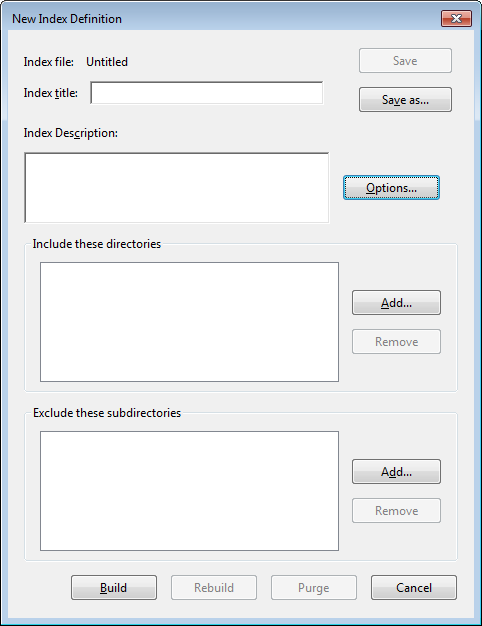 New Index Definitions in Acrobat