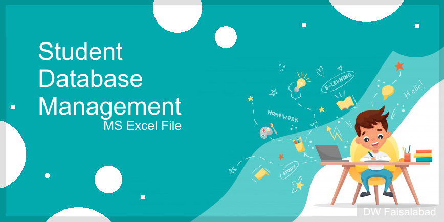 Student Database Management – MS Excel Sheet