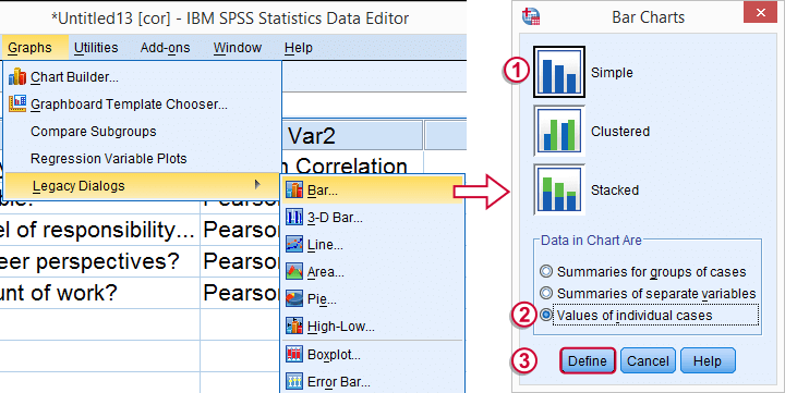 SPSS OMS -
