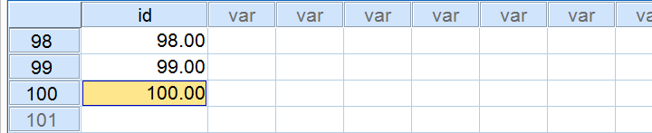 SPSS Sampling Basics - Test Data