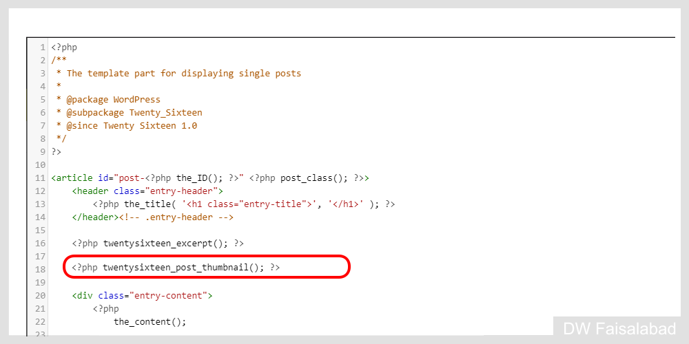 How to hide featured Image in wordpress 3