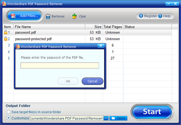 pdf password remover tool