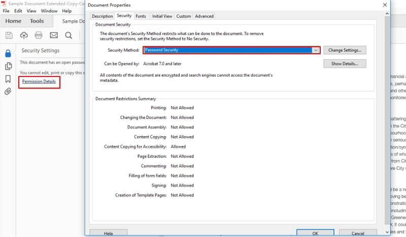 delete password from pdf