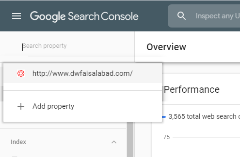Select your website