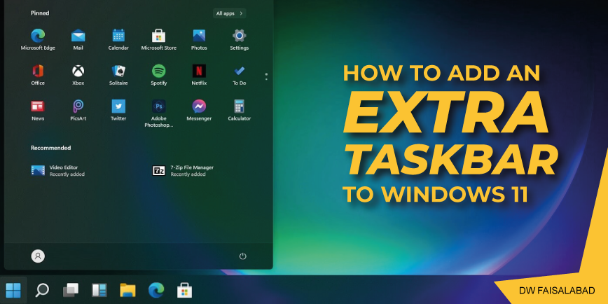 How to Add an Extra Taskbar to Windows 11